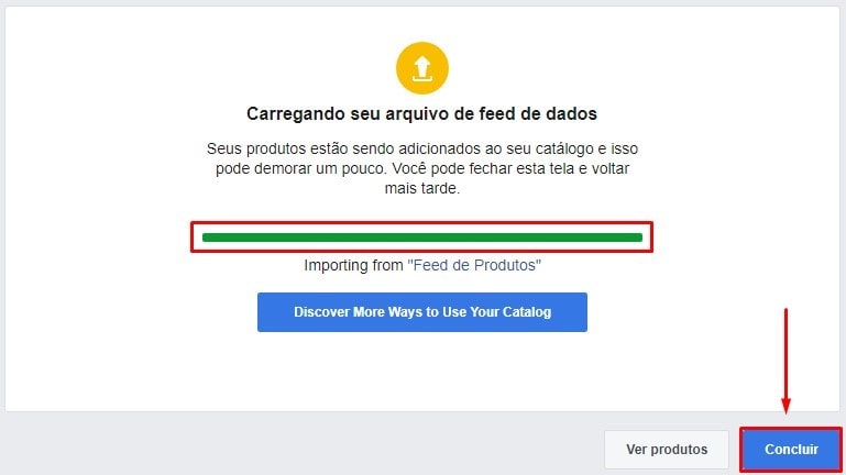 Carregamento do feed