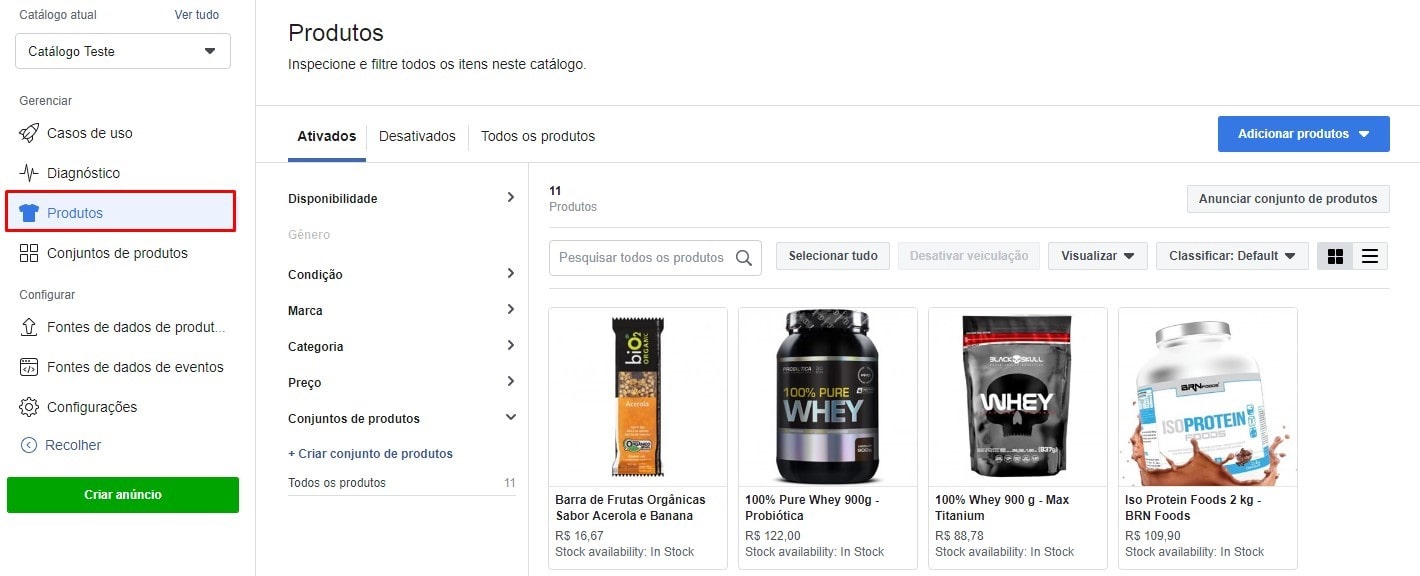 Produtos importados