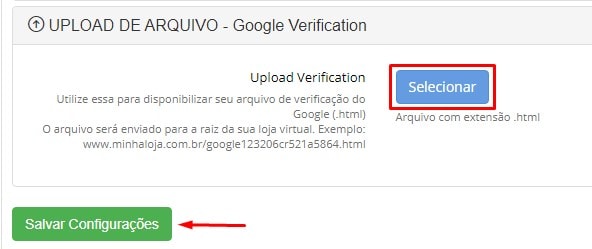 Upload Verification Google