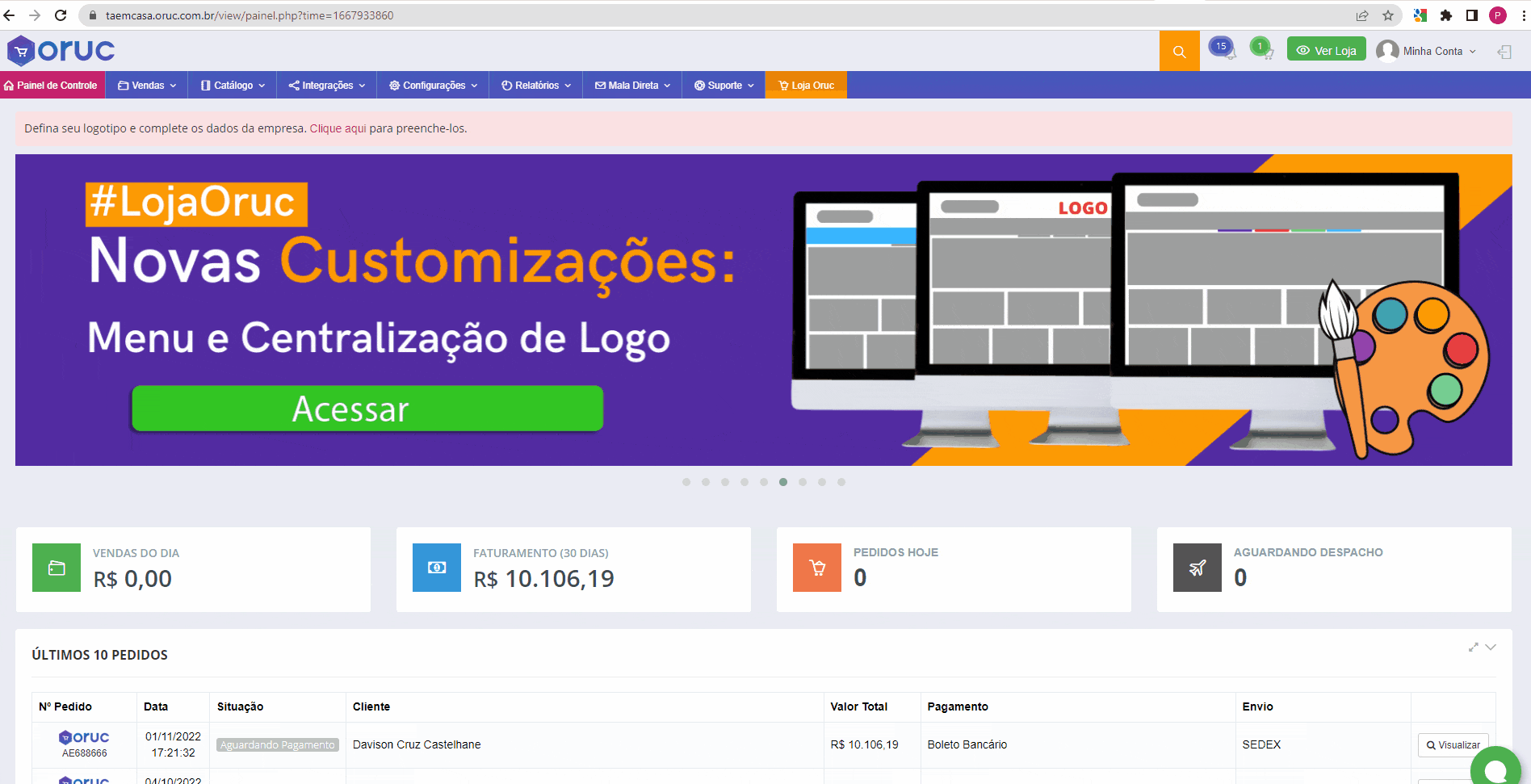 como criar campanha de frete preço para loja virtual 