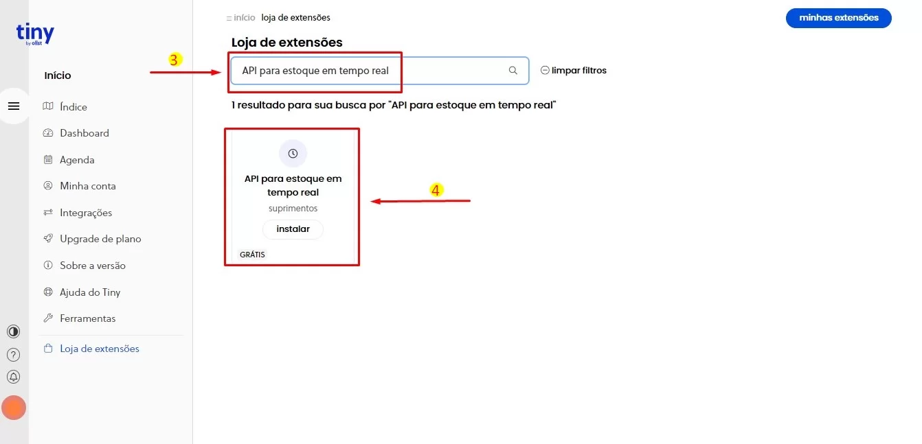 integração tiny erp