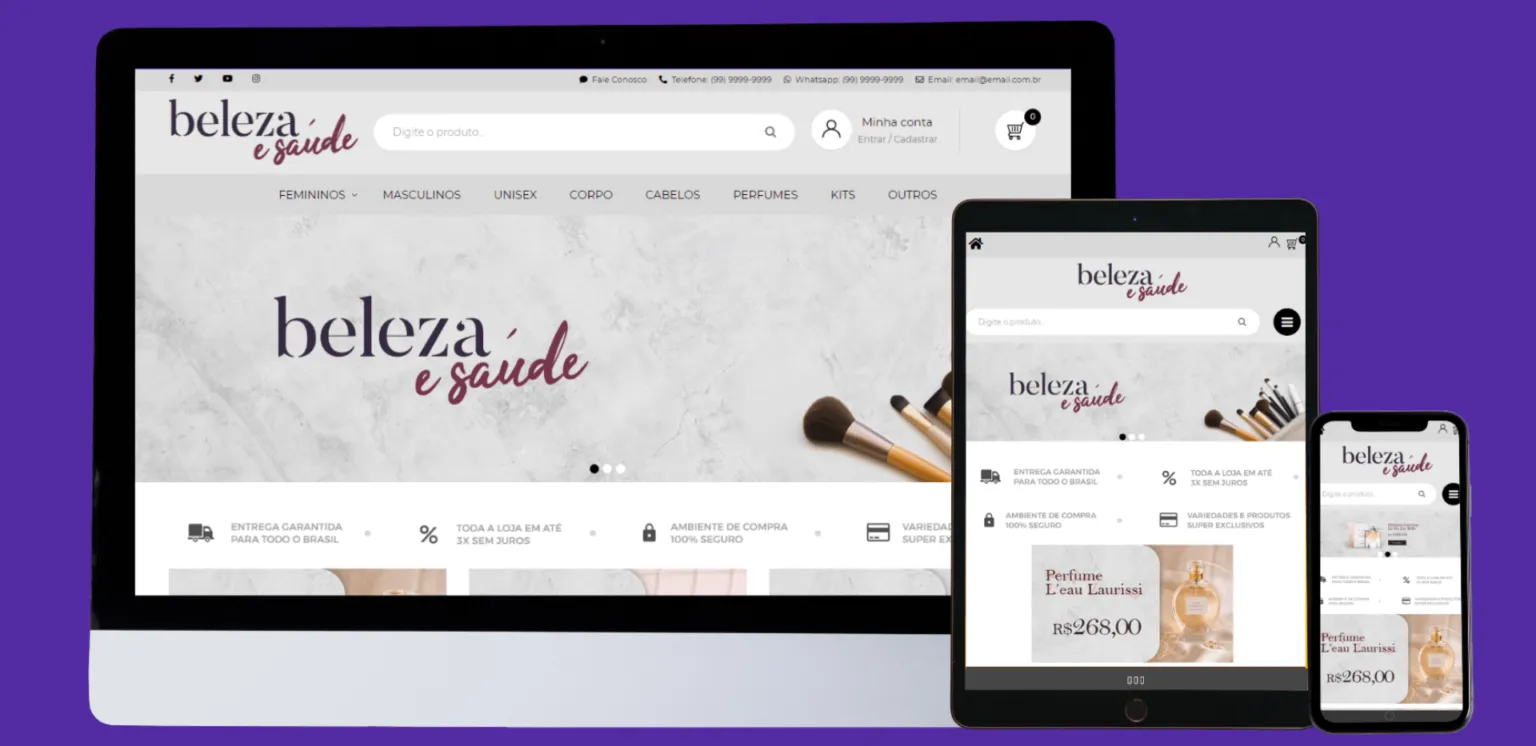 Beleza e Saúde width=